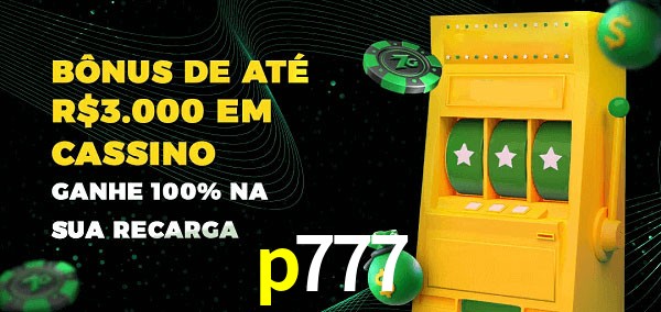p777 melhor bônus de depósito